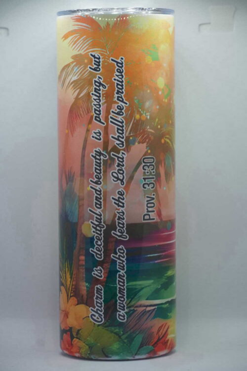 Proverbs 31:30 20oz Insulated Tumbler