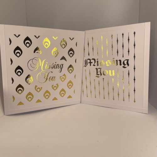 Missing You Card