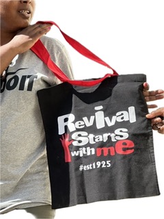 Revival Starts With Me Tote Bag